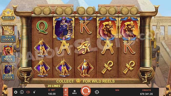 Fitur Slot Game Ark of Ra